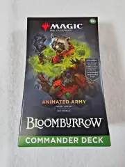 Magic the Gathering Bloomburrow Animated Army MtG Commander Deck - NEW
