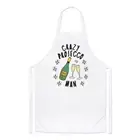 Crazy Prosecco Man Stars Chefs Apron Funny Joke Drunk Dad Fathers Day Cooking