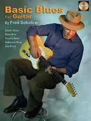 Basic Blues for Guitar - Book CD Pack Guitar Book and CD NEW 000695011