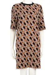 Paisley Patterned Mini Dress