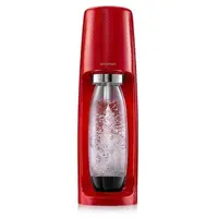在飛比找樂天市場購物網優惠-Sodastream時尚風自動扣瓶氣泡水機 Spirit-紅
