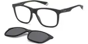 Polaroid PLD 2148/CS With Clip-On O6W/M9 Men's Glasses Black Size 54 - Private Health Rebate - Blue Light Block Available