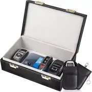 Faraday Box & 2 Pack Faraday Bag, Faraday Cage Key Fob Protector, Signal Blockin