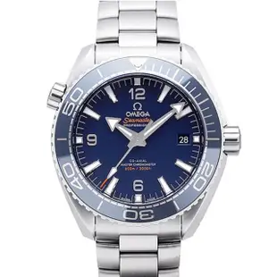 【OMEGA 歐米茄】海馬 Planet Ocean 600米潛水機械錶x藍面x43.5mm(215.30.44.21.03.001)