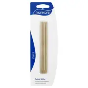 Manicare Nails Cuticle Sticks 4 Pack Healthy Maintenance Natural Wood 37500