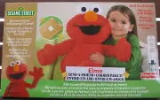 FISHER PRICE SESAME STREET SEND A FRIEND SOFT PLUSH ELMO *BRAND NEW*