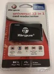 Targus TGR-CR25 Universal 32 in 1 High Speed Memory Card 2.0 Reader/ Writer