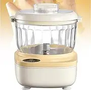 Automatic Dough Mixer, Dough Mixer 80w, 2l Kneading Non-Stick Inner Wall Suction Cup for Stability at The Bottom for Family Gatherings