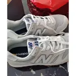 NEW BALANCE 休閒鞋 運動鞋 男女 紐巴倫 基本款 簡約 麂皮 情侶鞋 灰白 ML373DC2