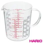 HARIO耐熱玻璃手把量杯500/CMJW-500