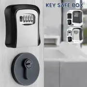 4 Digit Combination Lock Wall Mounted Key Safe Storage Box Security Home·Outdoor
