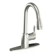 MOEN CFG CA42519CSL Single Handle Pull-Down Kitchen Faucet - Stainless.. NEW!!