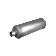 Redback Universal Truck Muffler - 8" Round 24" Long ID 4" C/C Aluminised