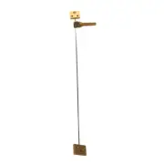 Torsion pendulum spring 12C for Kern annual clock, wire length 86 mm