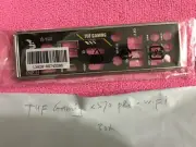 ASUS TUF GAMING X570 PRO ( WIFI ) IO SHIELD BACK PLATE ( METAL) , ORIGINAL