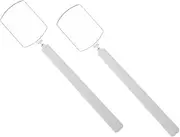 VICASKY 1 Pair Portable Multi Functional Eyelash Extension Mirrors Handheld Lash Inspection Tool for Grafting Extensions Effortless Folding Rotation Design Safe Construction Sold for