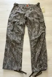 NEW Mossy Oak Chamois Camo Hunt Pants New Bottomland Men's Sz XL NWT