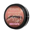 Eveline Brow & Go! So Fluffy Brow Styling Soap Gel Formula - Brown 25g