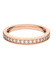 [Swarovski] Matrix Ring Rose Gold-Tone Plated in White