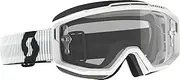 SCOTT 285537-0002113 Split OTG Goggle, White with Clear Works Lens