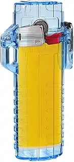 [Fmzrbnih] Lightweight Holder Case - Lighter Protective Holder, Portable Lighter Cover | Multi-Purpose - Lighter Holder with Waterproof PP Shell, Multifunctional Protective Case for Lighter (Random Colours),