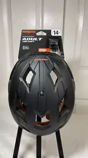 Mongoose Capture Adult (14+) Bicycle Helmet Black w/ Camera Mount-New with Tags