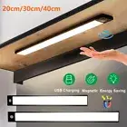 Motion Sensor Light Wireless LED Night Light USB Lamp Under Backlight Kitchen