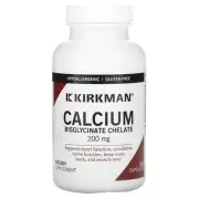 2 X Kirkman Labs, Calcium Bisglycinate Chelate, 200 mg, 120 Capsules
