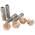 Aeroflow Turbo Stud & Nut Kit M10X1.5mm4 Studs 4 Nuts M10 X 1.50mm - AF8059-1001