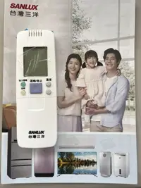 在飛比找樂天市場購物網優惠-【折50】SANLUX台灣三洋 變頻窗型冷氣遙控器 RCS-