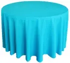 Wedding Linens Inc. 108" Round Polyester Tablecloth Party Table Linens Covers
