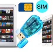 Pretty Portable Mobile USB SIM Card Reader Simcard Writer/Copier/Cloner/Backup/E