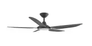 CALIBO STORM 56" 5 BLADE ABS INDOOR/OUTDOOR DC CEILING FAN WITH REMOTE & LIGHT