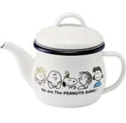 Peanuts Snoopy enamel Tea pot with a strainer 540ml GANG