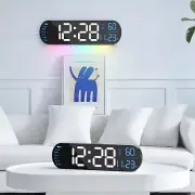 Large Digital Wall Clock with Remote Control 13.7’’, Auto Brightness