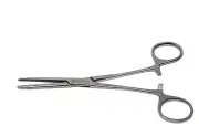 One Deluxe Pet Pull Ear Hair Hemostat Plucking Pliers Cleaning Clamp Tool 8" New