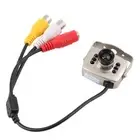 IR Wired CCTV Mini 6 LED Camera Security Video Recorder Night Vision Infrared