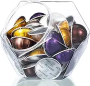 Large-Capacity 12-Sided Polygon Elegant Coffee Pods Holder for Nespresso Vertuoline Capsule
