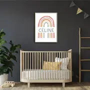 [Namly Design] Poster - Rainbow / Personalised