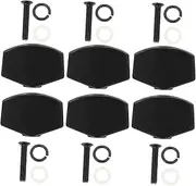 Mikinona 6 Pack Acoustic Guitar Tuners Locking Tuner Caps Guitar Tuning Tools for Strings