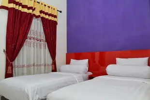 瑪瑯中心的1臥室公寓 - 18平方公尺/1間專用衛浴Deluxe Twin at Karanglo Guesthouse Syariah