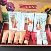 Clarins Extra-Firming Skincare 11 Pieces Sample Set *New*