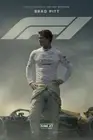 F1 (2025) Movie Poster Brad Pitt Film Art Canvas Print Wall Bedroom Decor Poster