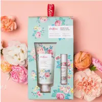 在飛比找蝦皮購物優惠-Cath Kidston 野薔薇護手霜 50ml+護唇膏 4