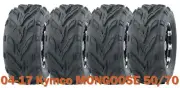 (4) 16x8-7 WANDA ATV tires set for 2004-2017 Kymco MONGOOSE 50/70