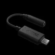 ASUS ASUS AI Noise-Cancelling Mic Adapter USB-C 3.0mm, Enhance Micro Performance, Compact, Portable, Gaming, VoIP, PC, MAC, Mobile, Nintendo Switch