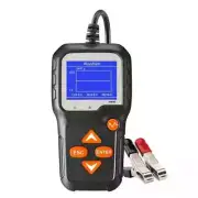 Car Motorcycle Battery Tester Battery Analyzer Moto Cranking Charging Test Tool