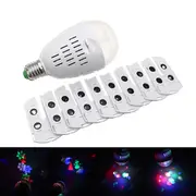 ARILUX?&reg; 3W E27 RGBW 10 Patterns Projector LED Stage Light Bulb for Christmas Party Bar AC110-240V