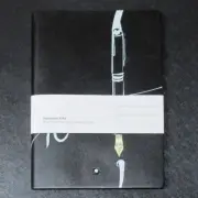 Montblanc Notebook 146 Meisterstück 100th Anniversary 133114 Leather Black