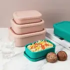 Bento Container Large Capacity Storage Bento School Kids Lunch Box Bpa-free